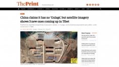 【動画ニュース】「チベットでも収容所建設中」インドメディアが衛星写真公開