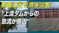 黒竜江省で洪水災害 住民「上流ダムからの放流が原因」